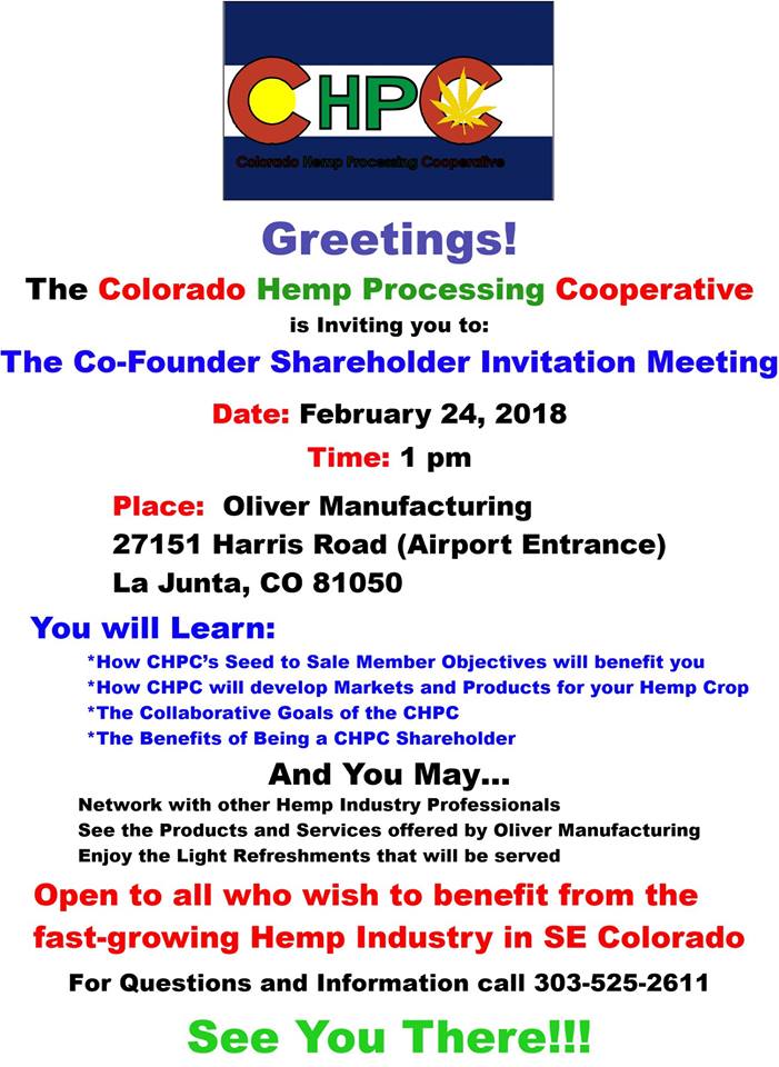Colorado hemp meeting