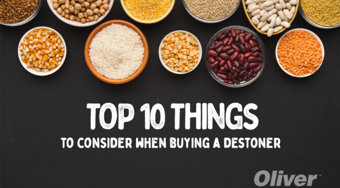 10 things to consider when buying a destoner