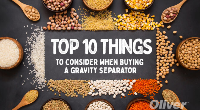 10 things to consider when buying from a gravity separator manufacturer